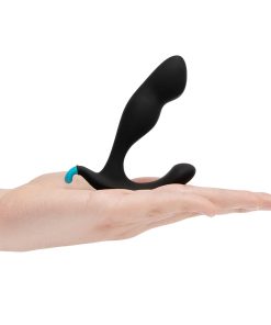 B-Vibe Rocker Rocking Weighted Prostate Plug Black
