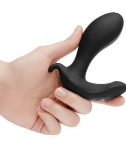 B-Vibe Expand Expanding And Vibrating Remote Control Plug Black