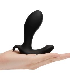 B-Vibe Expand Expanding And Vibrating Remote Control Plug Black
