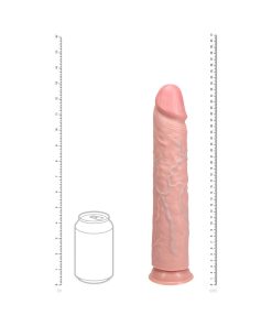 Realrock Extra Long 13 In. Dildo Beige