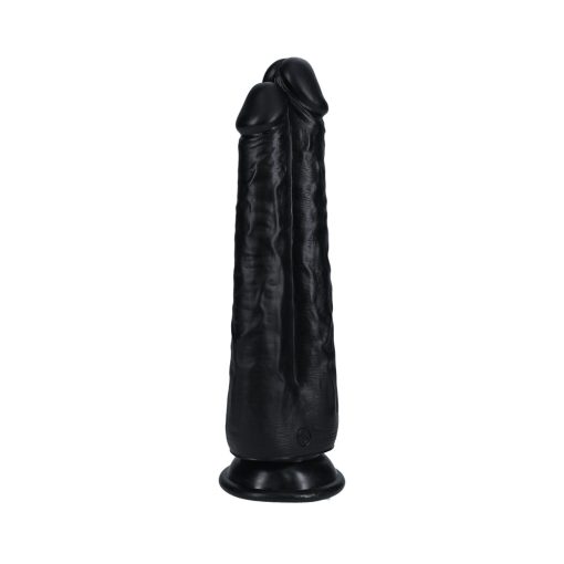 Realrock Two In One 9 In. / 10 In. Dildo Black - Image 3