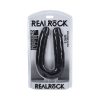 Realrock 9 In. U-Shaped Double Dildo Black