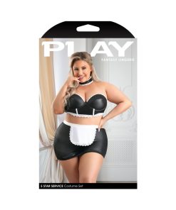 Fantasy Lingerie Play 5-Star Service Costume 1Xl/2Xl
