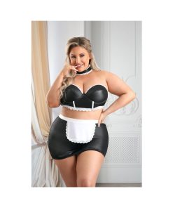 Fantasy Lingerie Play 5-Star Service Costume 1Xl/2Xl