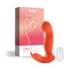 Honey Play Box Crave 3 G-Spot Vibrator With Rotating Massage Head And Clit Tickler Orange