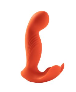 Honey Play Box Crave 3 G-Spot Vibrator With Rotating Massage Head And Clit Tickler Orange