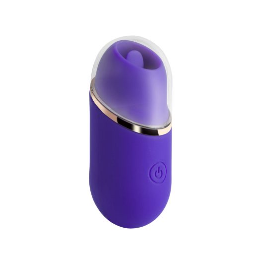 Honey Play Box Abby Mini Clit Tongue Licking Vibrator Purple - Image 2