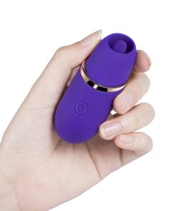 Honey Play Box Abby Mini Clit Tongue Licking Vibrator Purple