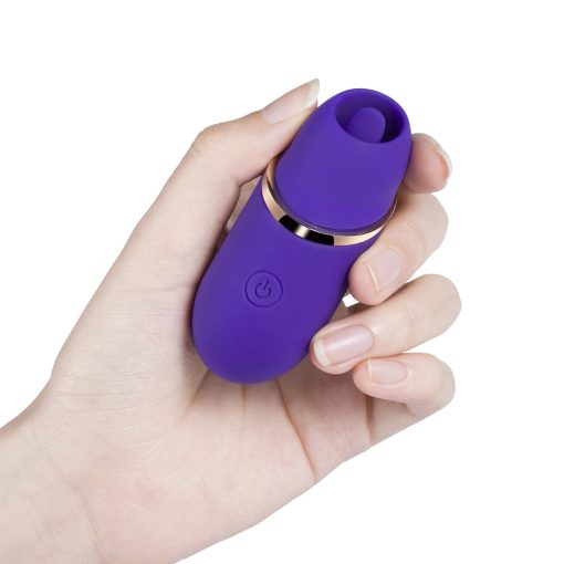Honey Play Box Abby Mini Clit Tongue Licking Vibrator Purple - Image 5