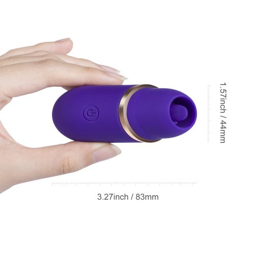 Honey Play Box Abby Mini Clit Tongue Licking Vibrator Purple - Image 7