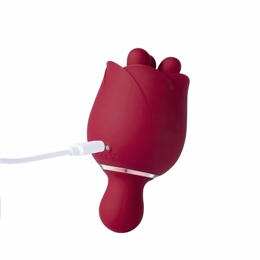 Honey Play Box Rosewyn Rotating Rose Vibrator And Pinpoint Stimulator Red - Image 5