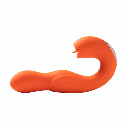 Honey Play Box Joi Rotating Head G-Spot Vibrator And Clit Licker Orange - Image 2