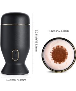 Honey Play Box Priti Automatic Rotating Penis Stimulator Black