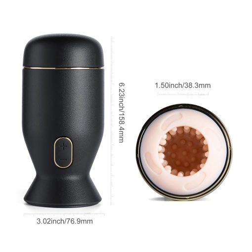 Honey Play Box Priti Automatic Rotating Penis Stimulator Black - Image 6