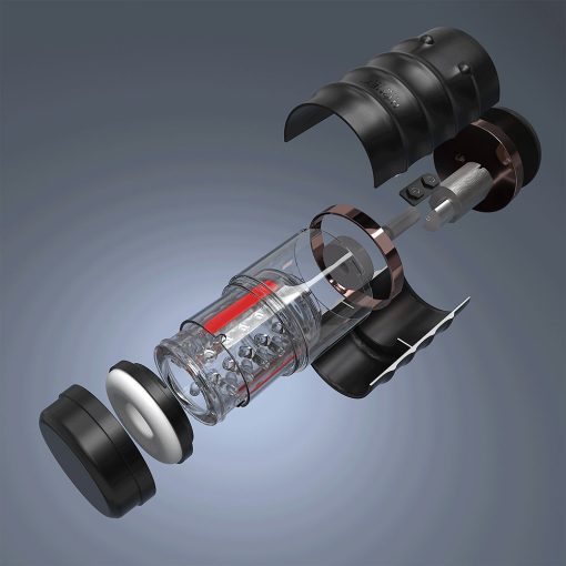Honey Play Box Warrior Auto Thrusting Masturbator Black - Image 3
