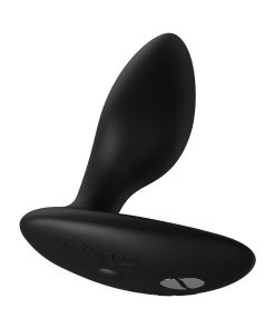 We-Vibe Ditto+ Rechargeable Remote-Controlled Silicone Vibrating Anal Plug Satin Black