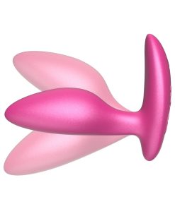 We-Vibe Ditto+ Rechargeable Remote-Controlled Silicone Vibrating Anal Plug Cosmic Pink