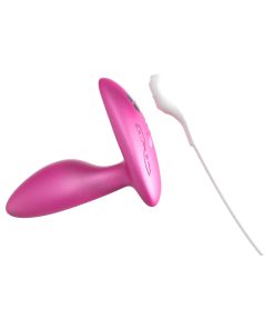 We-Vibe Ditto+ Rechargeable Remote-Controlled Silicone Vibrating Anal Plug Cosmic Pink