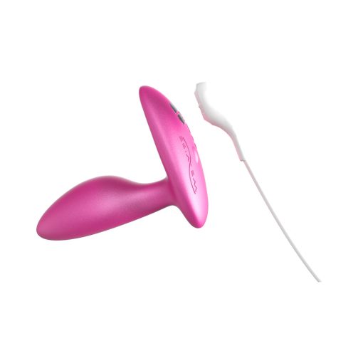 We-Vibe Ditto+ Rechargeable Remote-Controlled Silicone Vibrating Anal Plug Cosmic Pink - Image 12
