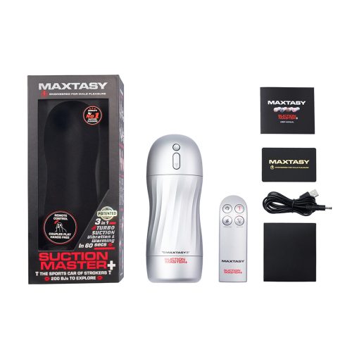 Maxtasy Suction Master Realistic With Remote Nude Plus - Image 7