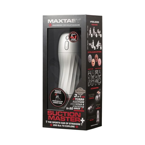 Maxtasy Suction Master Realistic With Remote Nude Plus - Image 12