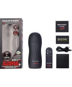 Maxtasy Stroke Master Realistic With Remote Nude Plus
