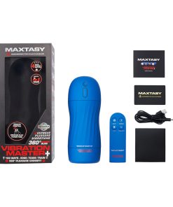 Maxtasy Vibration Master Realistic With Remote Nude Plus