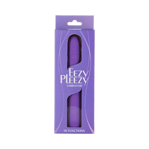 Simple & True Eezy Pleezy Classic Vibrator 7 In. Purple