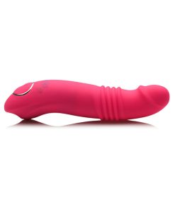 Gossip Blasters 7X Thrusting Silicone Vibrator Magenta