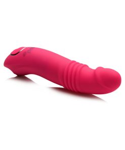 Gossip Blasters 7X Thrusting Silicone Vibrator Magenta