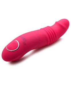 Gossip Blasters 7X Thrusting Silicone Vibrator Magenta