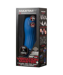 Maxtasy Vibration Master Realistic With Remote Nude Plus