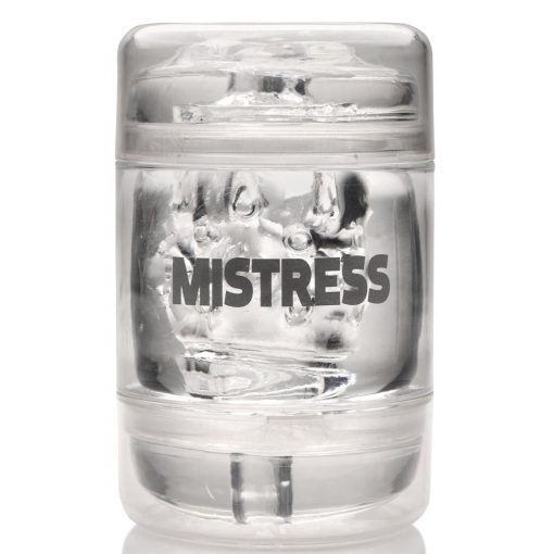 Mistress Double Shot Ass And Mouth Mini Masturbator Clear - Image 6