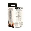 Mistress Double Shot Pussy And Ass Mini Masturbator Clear