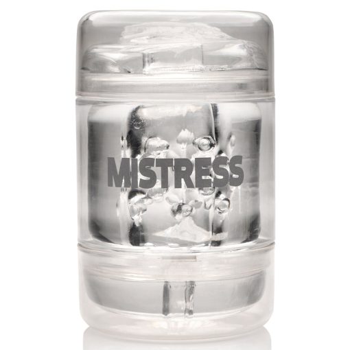 Mistress Double Shot Pussy And Ass Mini Masturbator Clear - Image 6