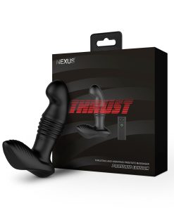 Nexus Thrust Prostate Edition Thrusting Vibrating Prostate And Perineum Massager Black