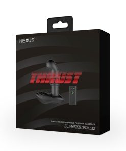 Nexus Thrust Prostate Edition Thrusting Vibrating Prostate And Perineum Massager Black