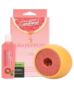 Goodhead Grapefruit Blowjob Set Yellow Pink