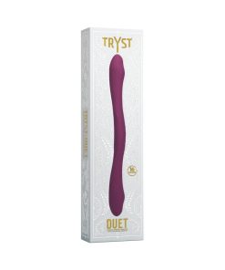 Tryst Duet Double Ended Vibrator With Wireless Remote Berry