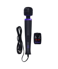 Merci Power Wand Ultra-Powerful Silicone Wand Massager Black Violet