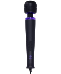 Merci Power Wand Ultra-Powerful Silicone Wand Massager Black Violet