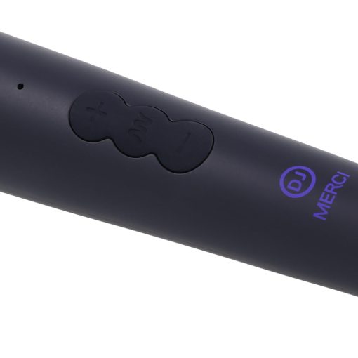 Merci Power Wand Ultra-Powerful Silicone Wand Massager Black Violet - Image 6