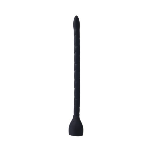 Merci In Deep Premium Silicone Anal Snake Black - Image 3