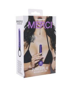 Merci Power Play With Silicone Grip Ring Violet