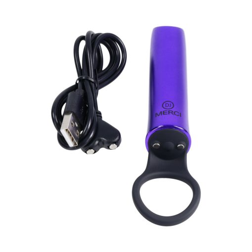 Merci Power Play With Silicone Grip Ring Violet - Image 5