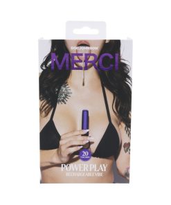 Merci Power Play With Silicone Grip Ring Violet
