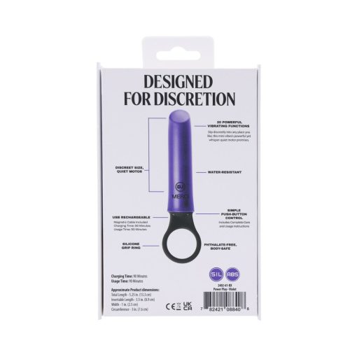 Merci Power Play With Silicone Grip Ring Violet - Image 10