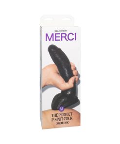 Merci The Perfect P-Spot Cock 9.5 In. Dildo With Removable Vac-U-Lock Suction Cup