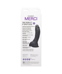 Merci The Perfect P-Spot Cock 9.5 In. Dildo With Removable Vac-U-Lock Suction Cup