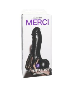 Merci The Perfect Cock 7.5 In. Dildo With Removable Vac-U-Lock Suction Cup